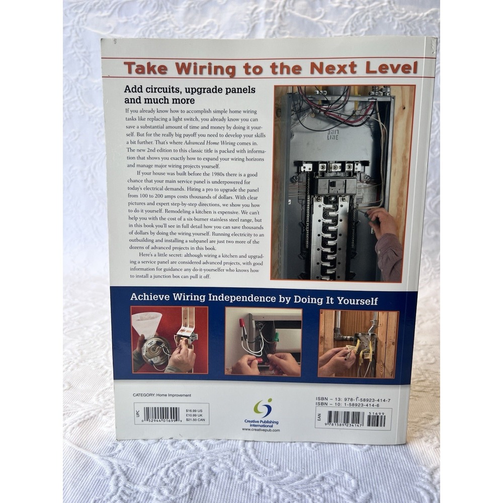 Black and Decker Advanced Home Wiring : Updated 2nd Edition, Run New... - Picture 2 of 4